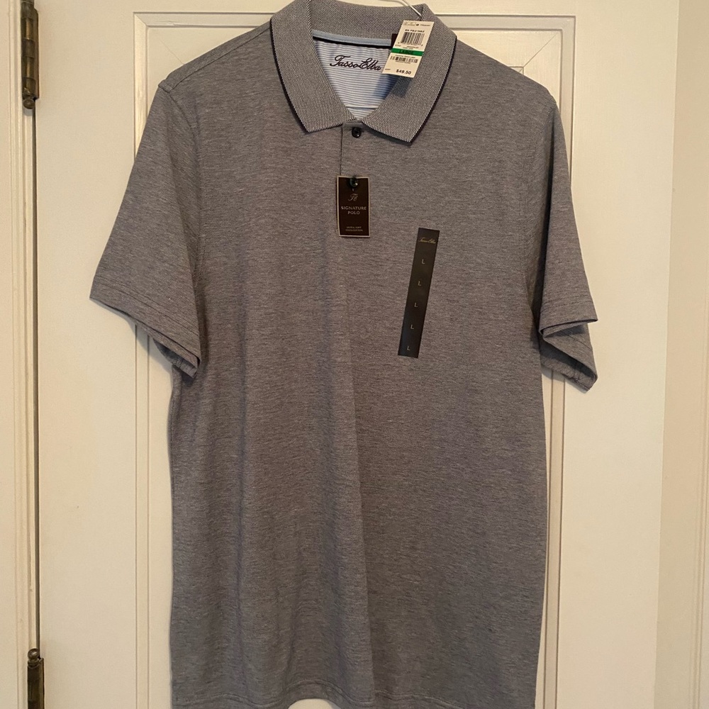 Gray new with tags Polo - Large - Picture 2 of 3